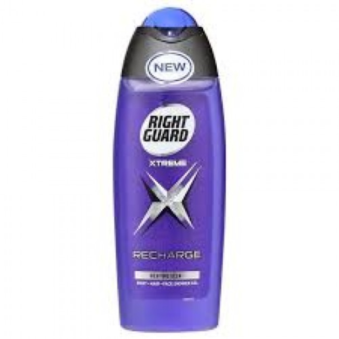 RIGHT GUARD SHOWER GEL EXTREME RECHARGE 250ML